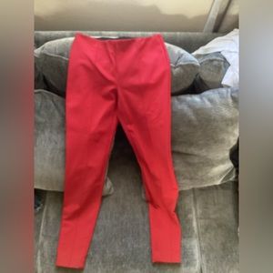 Red dress up pant